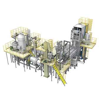 Pre-treatment system for chips melting